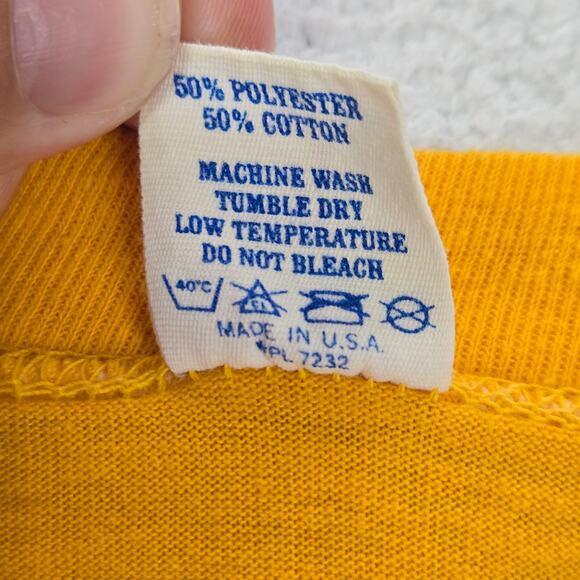 Vintage Marines Drill Instructor School Student T-Shirt Mens L Single Stitch 80s - Picture 6 of 12